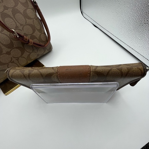 Coach New York canvas‎ leather crossbody bag and wallet. - Picture 12 of 12